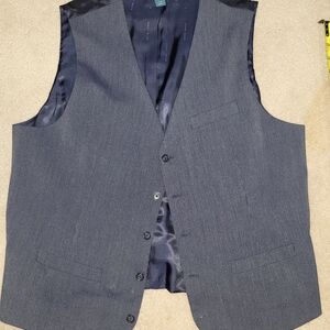 Perry Ellis Charcoal Vest
